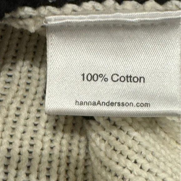 Hanna Andersson Fair Isle turtleneck sweater kids size 130 - Picture 6 of 7